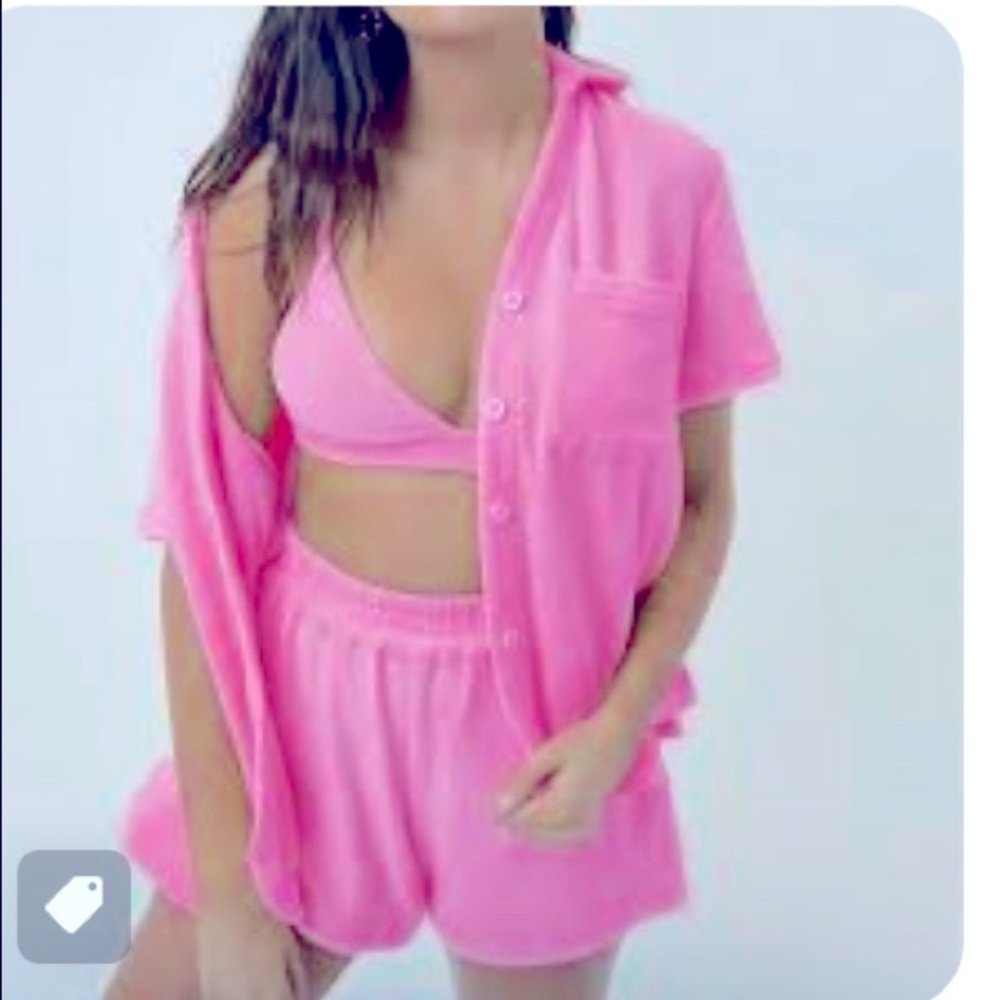 NEW terry/fleece lounge set